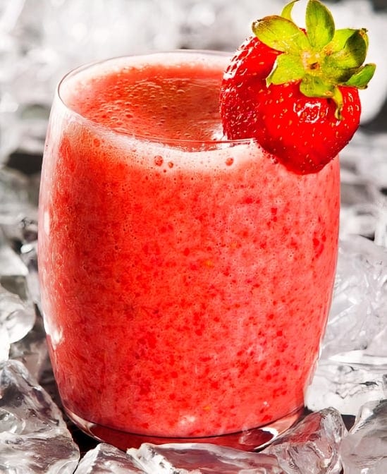 Strawberry Fields Smoothie.