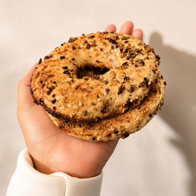 Sprouted Grain Everything Bagel.