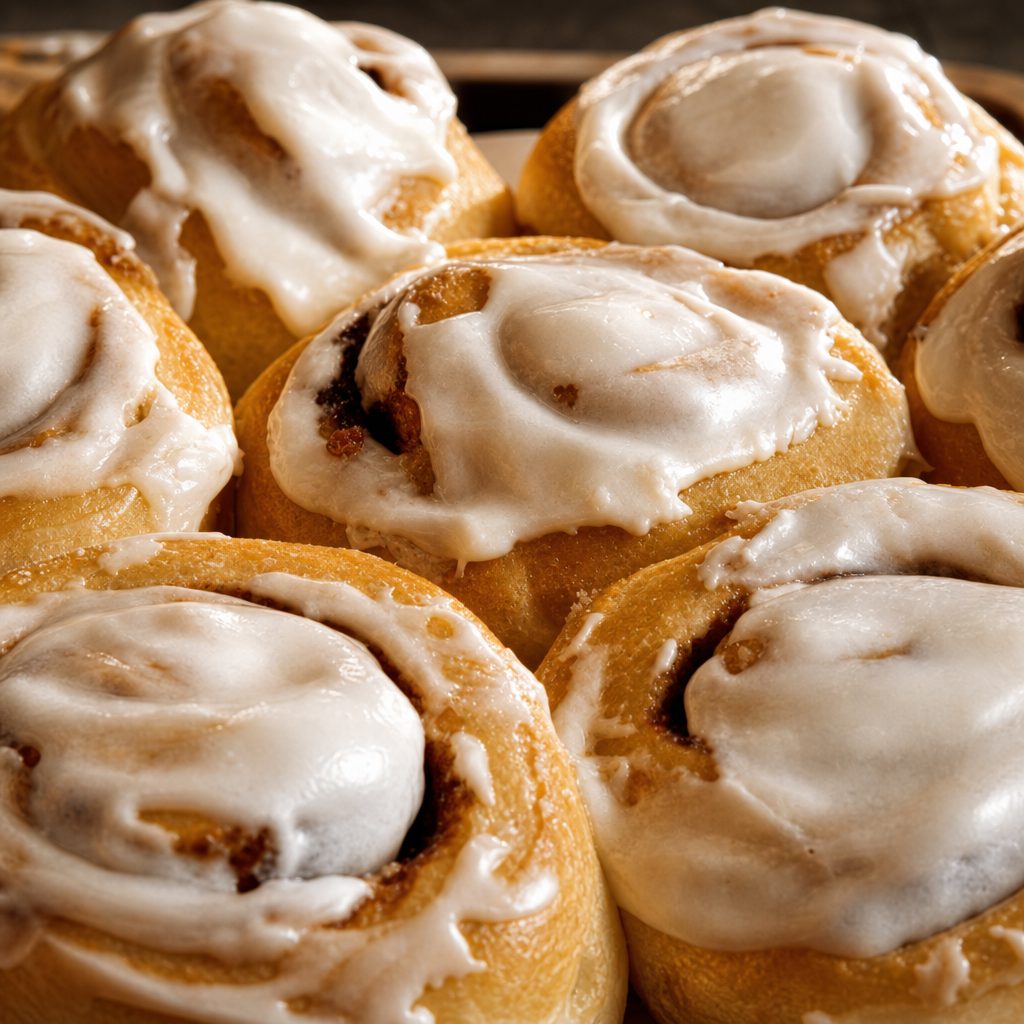 CINNAMON ROLL.