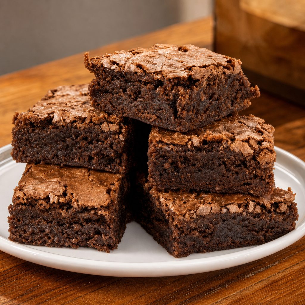 BROWNIE - triple chocolate.