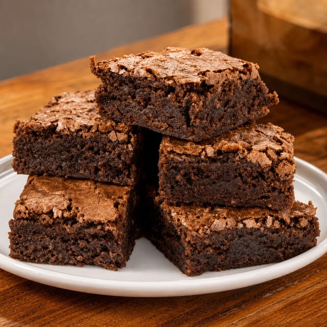 BROWNIE - triple chocolate.