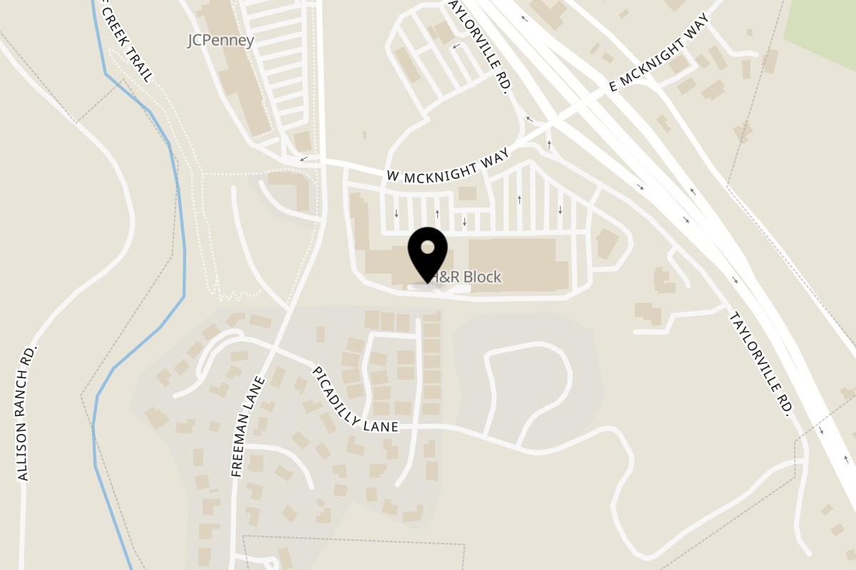 Map showing the location of Fudenjuce Grass Valley on 151 W McKnight Way Ste F in Grass Valley